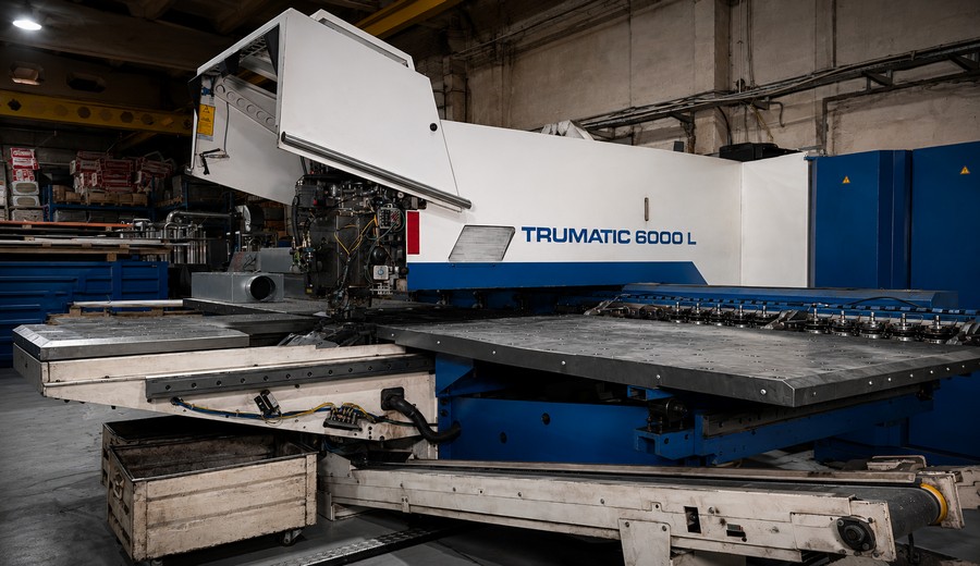 Координатно-пробивной комплекс TRUMATIC 6000L для обработки листового металла